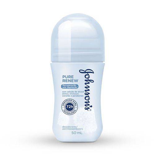 Desodorante Antitranspirante Johnson's Pure Renew Roll On