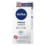 Desodorante Antitranspirante Nívea Clinical Intense Control 42g