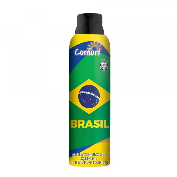 Desodorante Antitranspirante Pack Label Brasil 150ML/90G