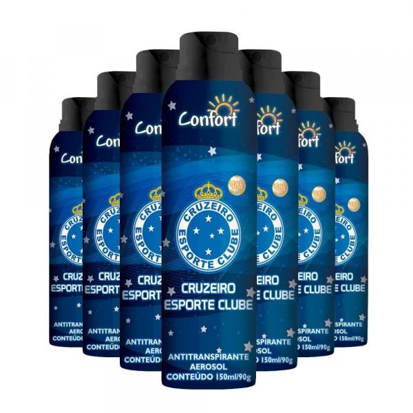 Desodorante Antitranspirante Pack Label Cruzeiro Caixa com 24 Unidades 150ML/90G