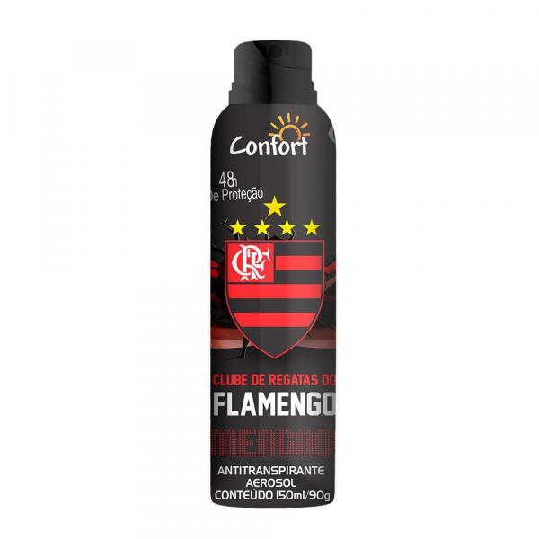 Desodorante Antitranspirante Pack Label Flamengo 150ML/90G