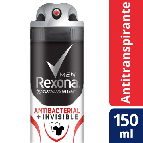 Desodorante Antitranspirante Rexona ANTIBACTERIAL+INVISIBLE 150ml Desodorante Antitranspirante Rexona ANTIBACTERIAL+INVISIBLE 150ml
