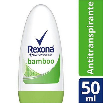 Desodorante Antitranspirante Rexona Bamboo Roll On Feminino 50Ml