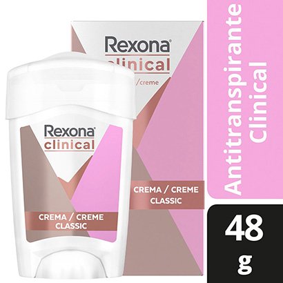 Desodorante Antitranspirante Rexona Clinical Rosa Feminino 48g