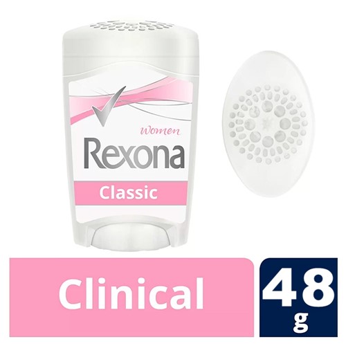Desodorante Antitranspirante Rexona Clinical Women Stick com 48g