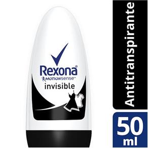 Desodorante Antitranspirante Rexona Invisible Women Roll On - 50ml