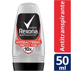 Desodorante Antitranspirante Rexona Men Antibacteriano Roll On