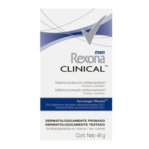 Desodorante Antitranspirante Rexona Men Clinical - 48g