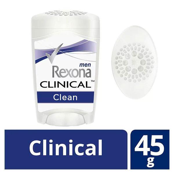 Desodorante Antitranspirante Rexona Men Clinical Clean 48g