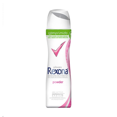 Desodorante Antitranspirante Rexona Powder Aerosol Women Comprimido com 85ml