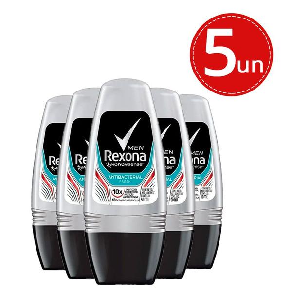 Desodorante Antitranspirante Rexona Powder Dry 50ml Leve 5 Pague 3