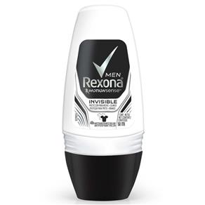 Desodorante Antitranspirante Rexona Roll On Masculino Invisible – 50ml