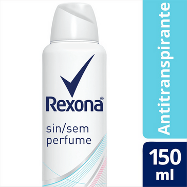 Desodorante Antitranspirante Rexona SEM PERFUME 150ml