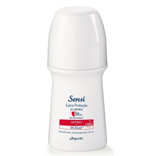 Desodorante Antitranspirante Roll-On Antibac 55Ml [Sensi - Jequiti]