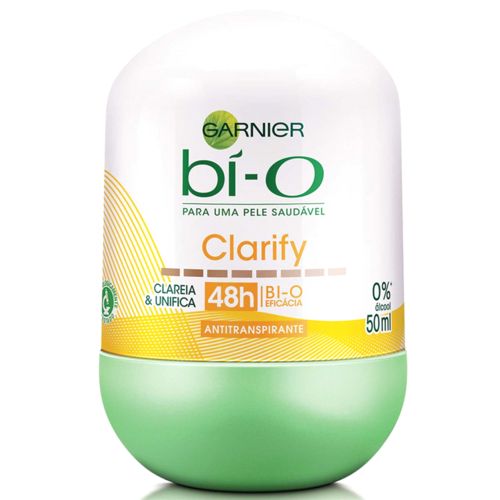 Desodorante Antitranspirante Roll On Bí-O Women Clarify 50ML