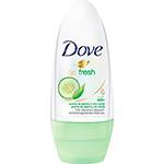 Desodorante Antitranspirante Roll On Dove Go Fresh Pepino & Chá Verde 50ml