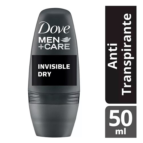 Desodorante Antitranspirante Roll-on Dove Men Care Invisible Dry com 50ml