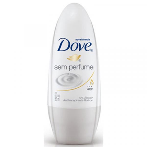 Desodorante Antitranspirante Roll On Dove Sem Perfume 50ML
