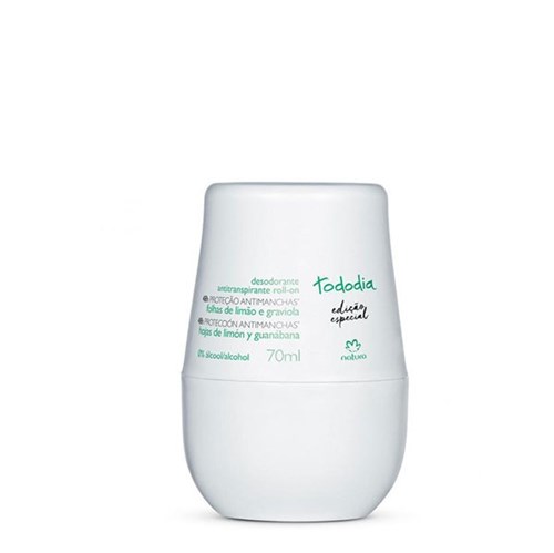 Desodorante Antitranspirante Roll-On Folhas de Limão e Graviola 70Ml