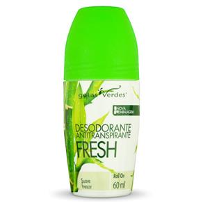 Desodorante Antitranspirante Roll-On Fresh - Gotas Verdes