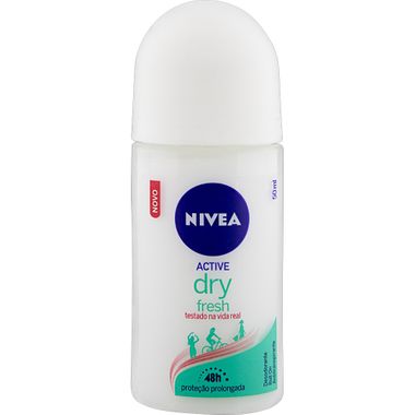 Desodorante Antitranspirante Roll-On Nivea Men Active Dry Fresh 50ml