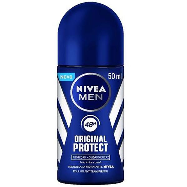 Desodorante Antitranspirante Roll On Nivea Men Original Protect 50ml - Beiersdorf S/A