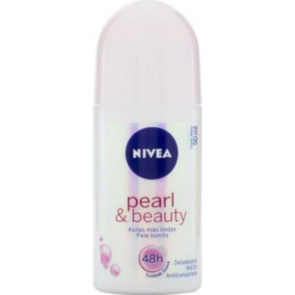 Desodorante Antitranspirante Roll On Nivea Pearl &amp Beauty 50ml