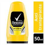 Desodorante Antitranspirante Roll On Rexona Men V8 50ml