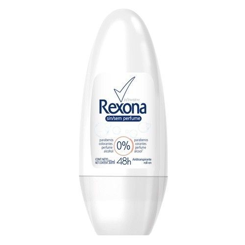 Desodorante Antitranspirante Roll On Rexona Women Sem Perfume 50 Ml