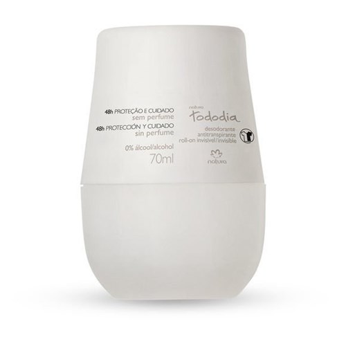 Desodorante Antitranspirante Roll-On Sem Perfume 70Ml [Tododia - Natur...