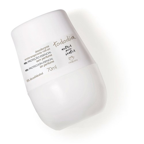 Desodorante Antitranspirante Roll-On Sem Perfume Tododia Natura- 70Ml