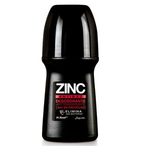 Desodorante Antitranspirante Roll-On Zinc Antibac 55 Ml