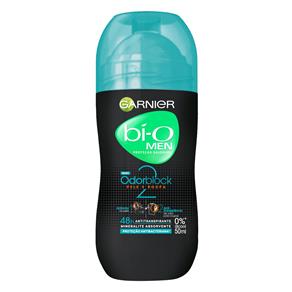 Desodorante Antitranspirante Rollon Garnier Bí-O OdorBlock2 Masculino - 50ml