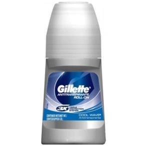 Desodorante Antitranspirante Rollon Gillette Cool Wave 50Ml