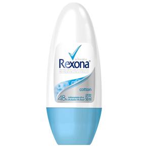 Desodorante Antitranspirante Rollon Rexona Cotton - 50ml