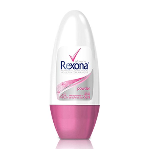 Desodorante Antitranspirante Rollon Rexona Powder 50Ml