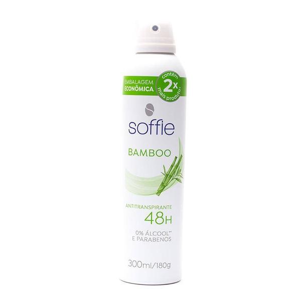 Desodorante Antitranspirante Soffie Bamboo 300ml