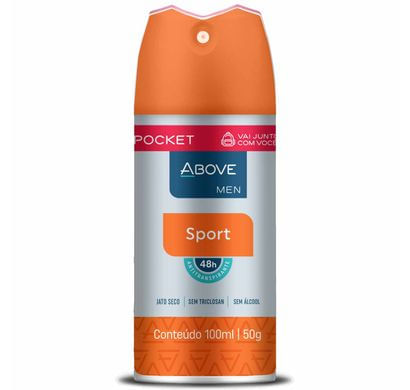 Desodorante Antitranspirante Sport 100ml - Above Men