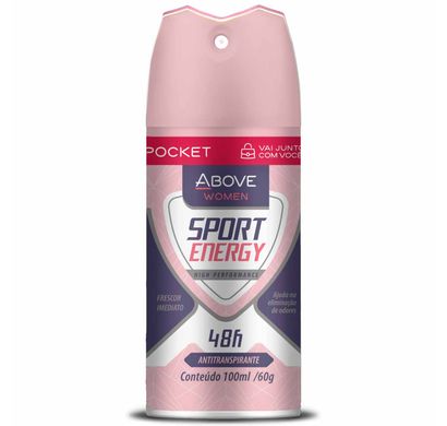 Desodorante Antitranspirante Sport Energy 100ml - Above Women