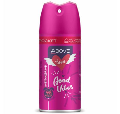 Desodorante Antitranspirante Teen Good Vibes 100ml - Above