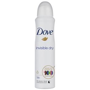 Desodorante Antritranspirante Aerosol Dove Invisible Dry - 170ml