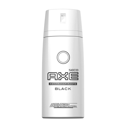 Desodorante Axe Antitranspirante Black Seco 48H - 152 Ml