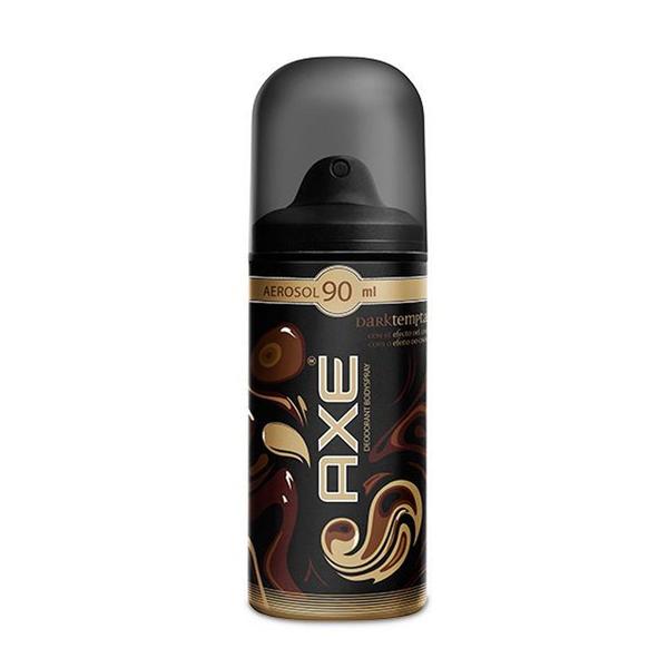 Desodorante Axe Dark Temptation Aerosol Compact - 90ml - Unilever