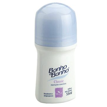 Desodorante Banho a Banho Roll On Classic 55ml
