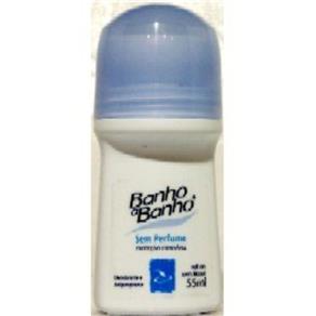 Desodorante Banho a Banho Roll On Sem Perfume 55G