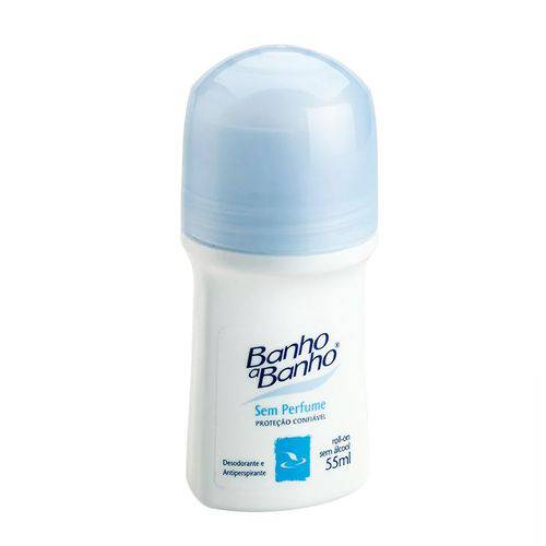 Desodorante Banho a Banho Rollon Sem Perfume 55ml
