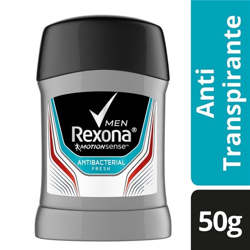 Desodorante Barra Rexona Men Antibacterial Fresh 50 G