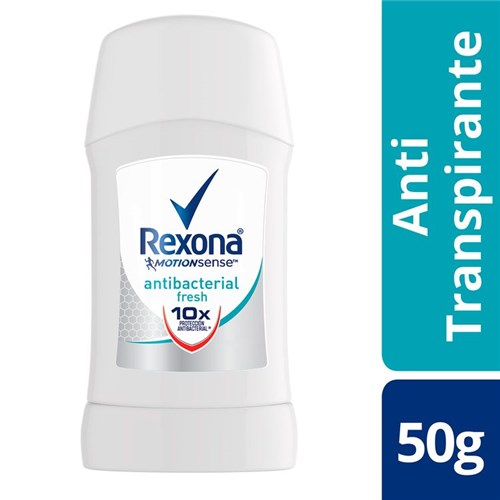 Desodorante Barra Rexona Motion Sense Antibacterial Fresh 50 G