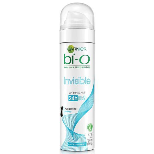 Desodorante Bi-O Aerosol Invisible Feminino - 150ml - Garnier