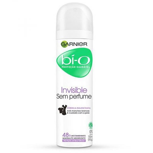 Desodorante Bí-o Feminino Invisible 150ml Sem Perfume - Unilever
